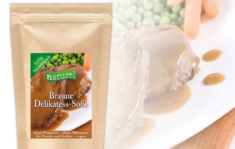 Braune Delikatess Soße 12 Kg Nachfüllbeutel Neu Produkte Von Naturel Dinkel Hofladen 